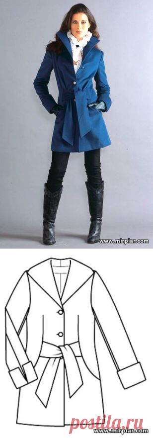 free pattern, выкройка пальто, выкройка полупальто, pattern sewing, выкройки скачать, готовые выкройки, пальто, полупальто, выкройки верхней одежды, шитье, выкройки бесплатно, Скачать, MirPiar.com