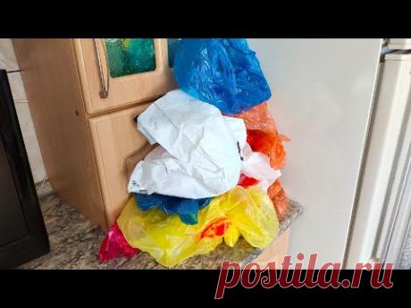 Куда я постепенно пристраиваю накопившуюся гору пакетов. Покажу, какую полезность из них смастерила