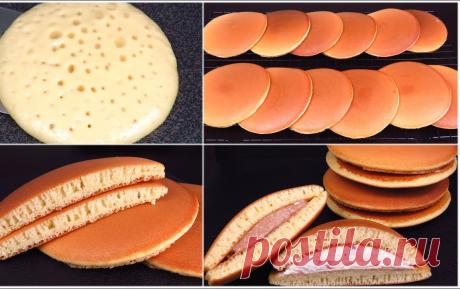 ПОПУЛЯРНЫЕ японские БЛИНЫ. Дети будут в восторге!