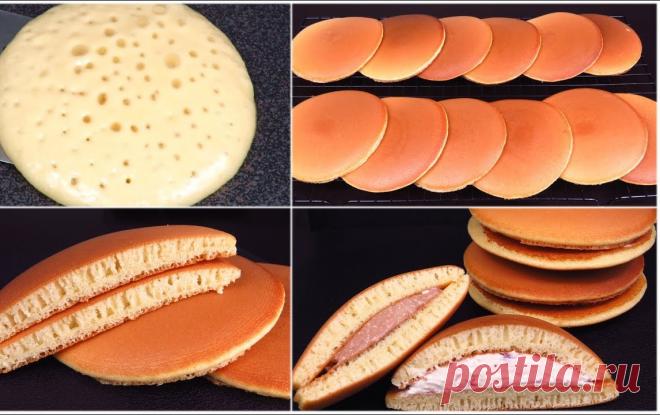 ПОПУЛЯРНЫЕ японские БЛИНЫ. Дети будут в восторге!