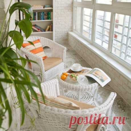 Дизайн маленького балкона +75 фото идей интерьера