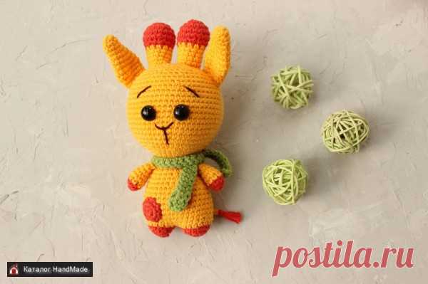 Игрушка Жирафик ручной работы купить в Беларуси HandMade