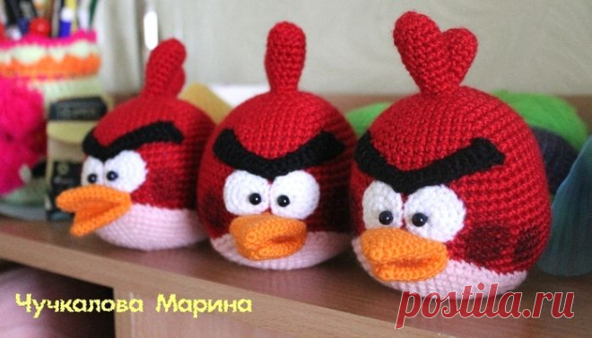 Вязаные angry birds