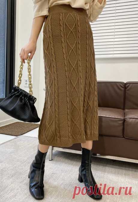 Идеи вязаных юбок и костюмов. | Вяжем вместе - вяжем стильно. | Дзен