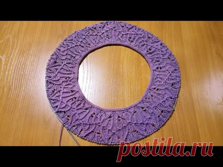 Тестирую схему для круглой кокетки, подробный МК. 1 часть