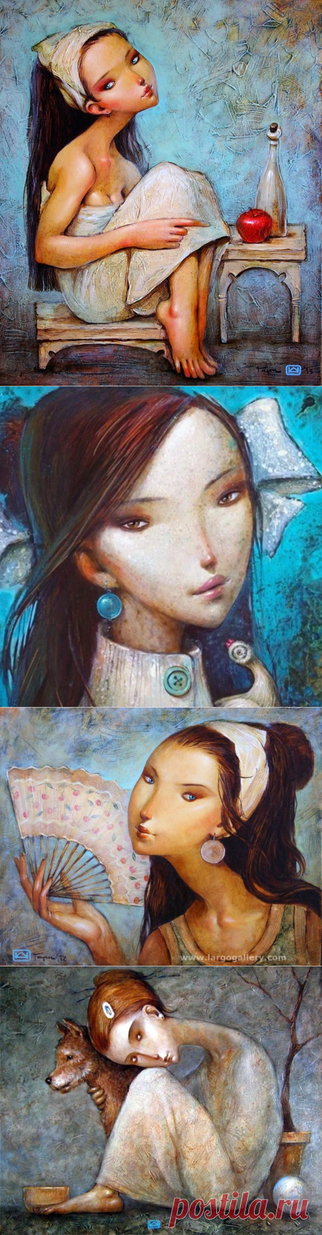 Любовь бывает тихой, как рассвет... Болгарский художник Гари Николай Ангелов (Gary-Nikolai Angelov)