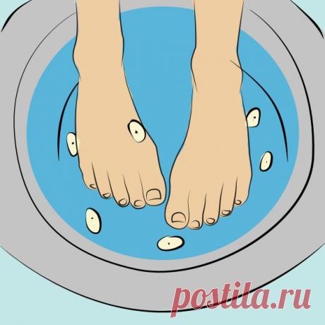 Она окунула ноги в воду с чесноком по одной неприятной причине… Блистательный выход из ситуации!