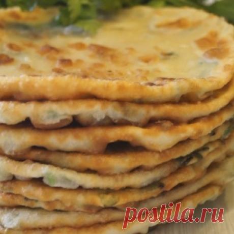 Быстрые Лепешки с Зеленым Луком. Просто и Удивительно Вкусно! - МирТесен