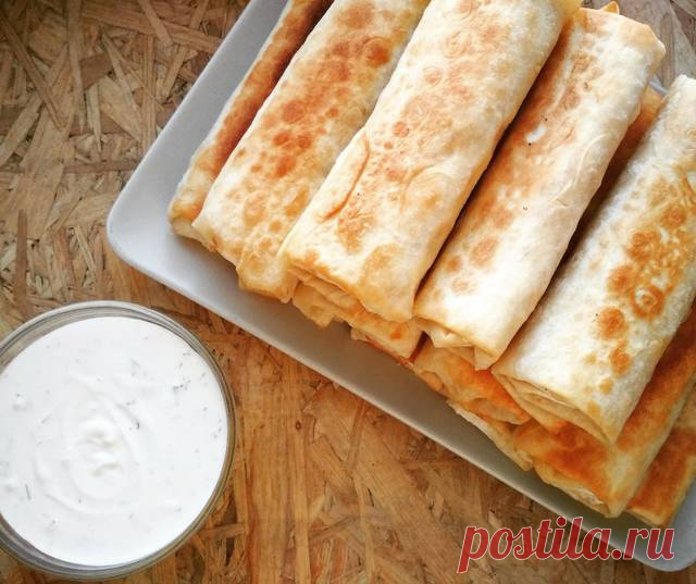 Быстрые пирожки из лаваша с картошкой и луком Автор рецепта Анастасия Панарада - Cookpad