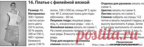 Нежное кружево - Вязание крючком летних платьев (схемы) | Вязание крючком | Дзен