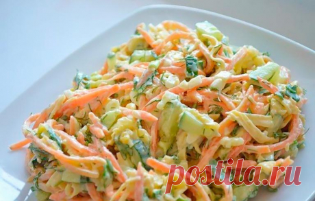 Легкий и вкусный салат, который ПОКОРИЛ мое сердце Мой любимчик, все без ума от него!