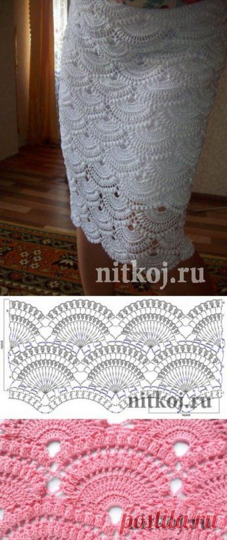 gancho de la falda basado Giovanna Dias 'hilo - prendas de punto para su hogar, crochet, tejido, crochet esquema