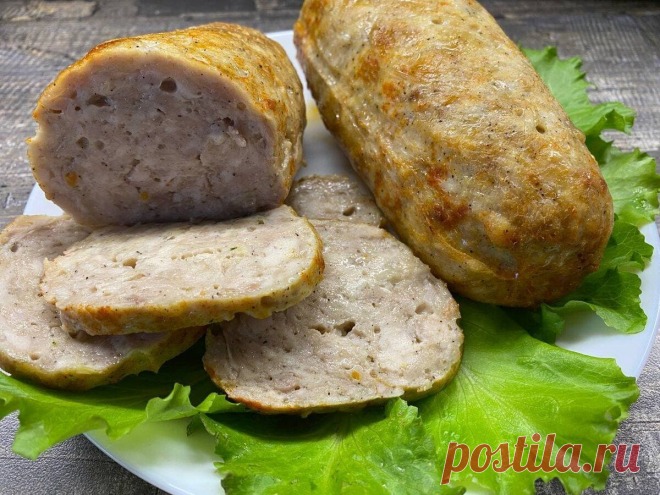 Как за 1 час из куриных окорочков сделать колбасу. Вкусная, натуральная и дешевле магазинных... Приготовить домашнюю колбасу не так сложно. Я готовлю без желатина, консервантов и без натуральной оболочки. Можно даже без мясорубки.