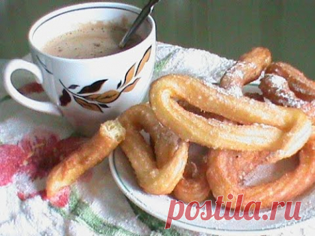 Заварной хворост Чуррос