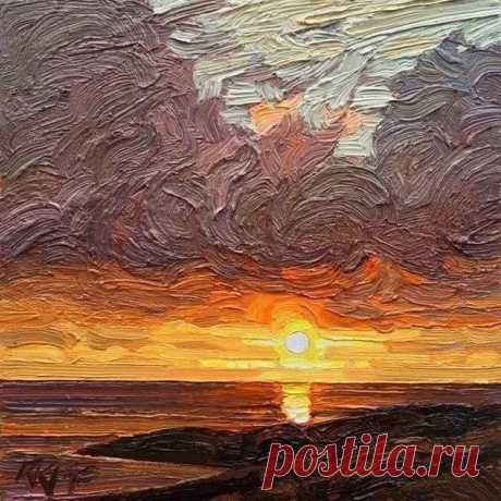 KEN FAULKS «ПЕЙЗАЖИ»
Крохотные пейзажи Кена Фолкса 
Ken Faulks рисовал с самого детства. После окончания школы, когда пришло время выбирать будущую профессию, изобразительное искусство было на последнем месте. Попробовав себя в разных направлениях деятельности, Ken Faulks все-таки возвращается к живописи. 
Занимаясь рисованием и дизайном с раннего возраста, к 1983 году Фолкс работал независимым иллюстратором и с 1984 года работает внештатным художником. Участвовал в дизайнерских проектах,