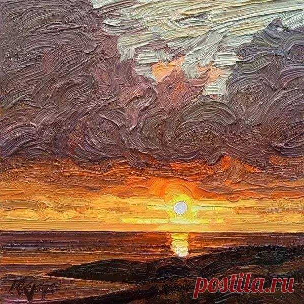 KEN FAULKS «ПЕЙЗАЖИ»
Крохотные пейзажи Кена Фолкса 
Ken Faulks рисовал с самого детства. После окончания школы, когда пришло время выбирать будущую профессию, изобразительное искусство было на последнем месте. Попробовав себя в разных направлениях деятельности, Ken Faulks все-таки возвращается к живописи. 
Занимаясь рисованием и дизайном с раннего возраста, к 1983 году Фолкс работал независимым иллюстратором и с 1984 года работает внештатным художником. Участвовал в дизайнерских проектах,