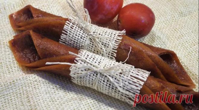 Пастила из слив без сахара