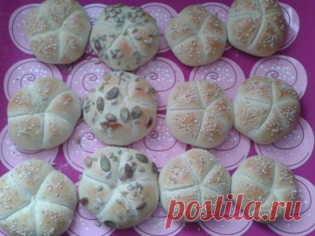 Булочки Кайзерки - Хлебобулочные изделия из дрожжевого теста - Кулинарный форум мука
