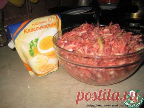 Салат из белокочанной капусты и мяса &quot;Не верю