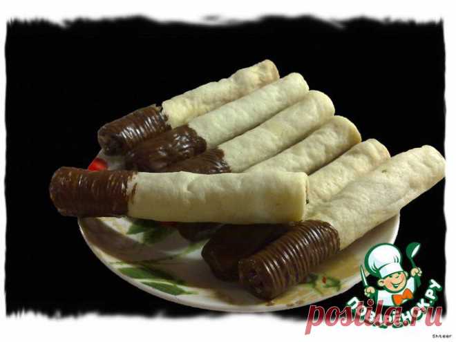 Хрупко- хрустящее печенье "СИГАРЕТКИ" - "Минздрав разрешает!".