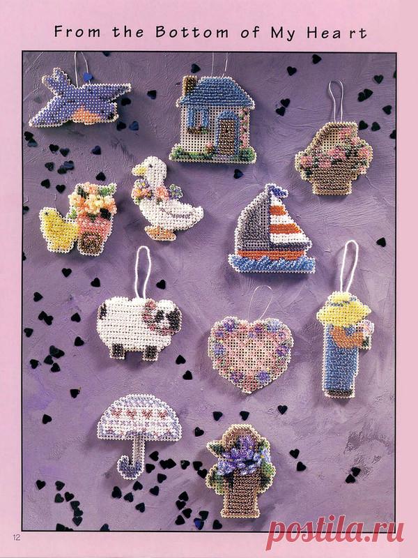 Мини-схемы для вышивки бисером. Часть 1