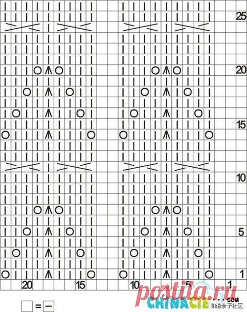Серый жакет по схемам- японские ажуры - Вязание - Страна Мам