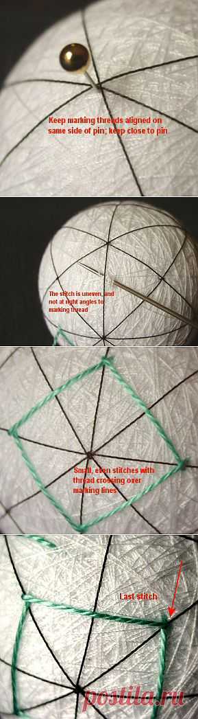 TemariKai Tool Kit - Basic Temari Stitch, and The Little Things