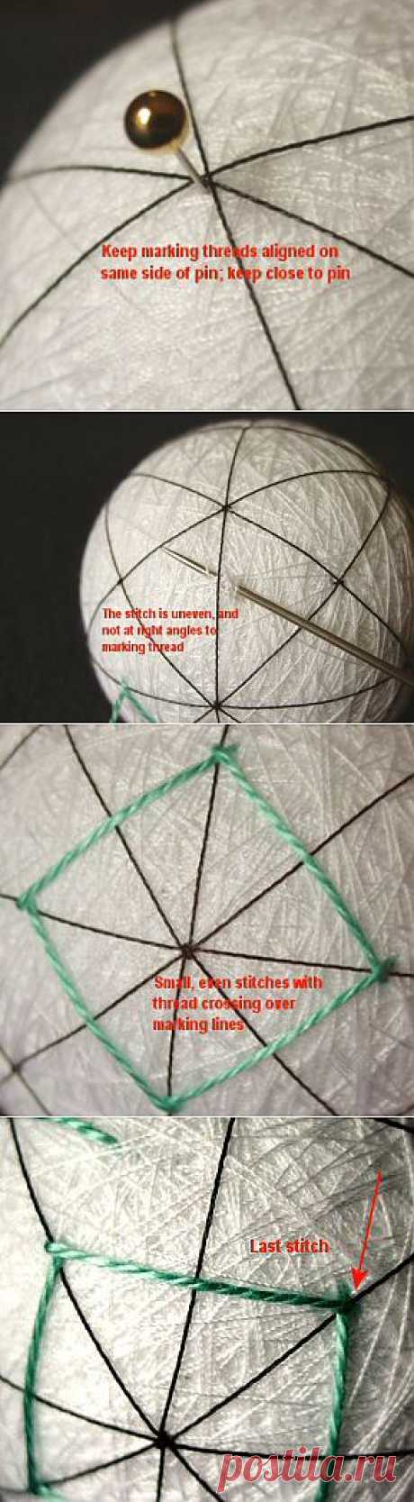 TemariKai Tool Kit - Basic Temari Stitch, and The Little Things