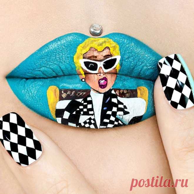7Hues Beauty в Instagram: «#7huesbeautyloves  #missjazminad - “Your b*tch wanna party with Cardi” ▪️▫️ @iamcardib Requested Inspired Lip art 👄 Tag her! This took me 3…» 2,108 отметок «Нравится», 1 комментариев — 7Hues Beauty (@7huesbeauty) в Instagram: «#7huesbeautyloves  #missjazminad - “Your b*tch wanna party with Cardi” ▪️▫️ @iamcardib Requested…»