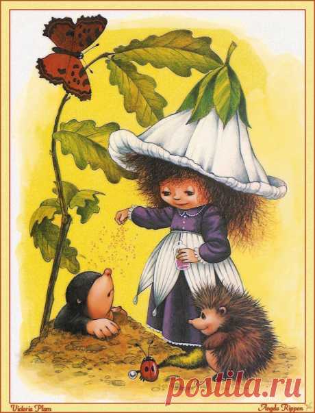 Victoria Plum. Сказочные иллюстрации.