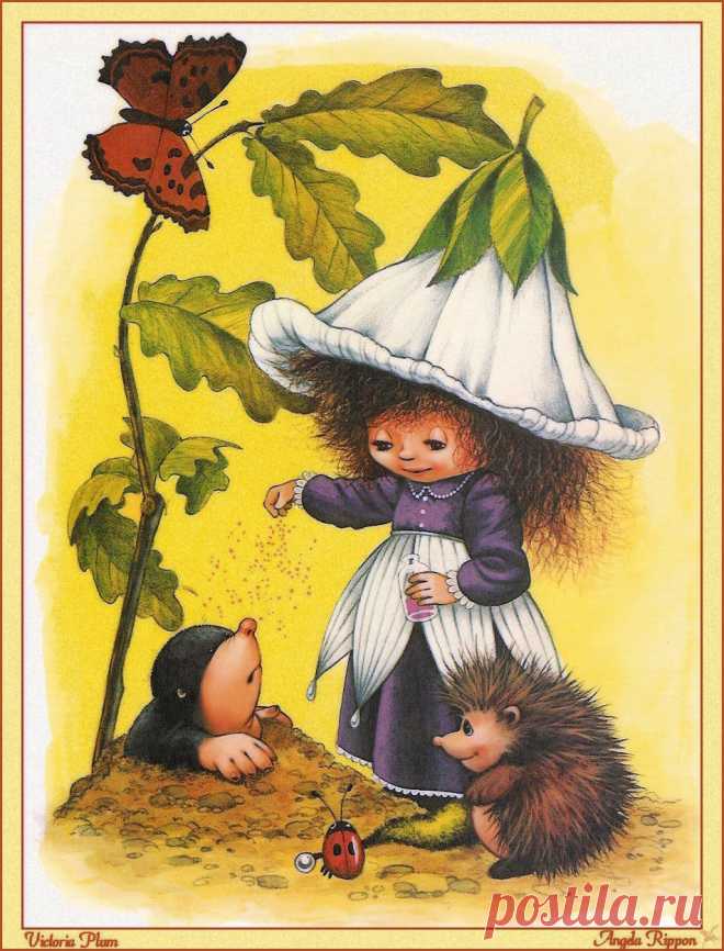 Victoria Plum. Сказочные иллюстрации.