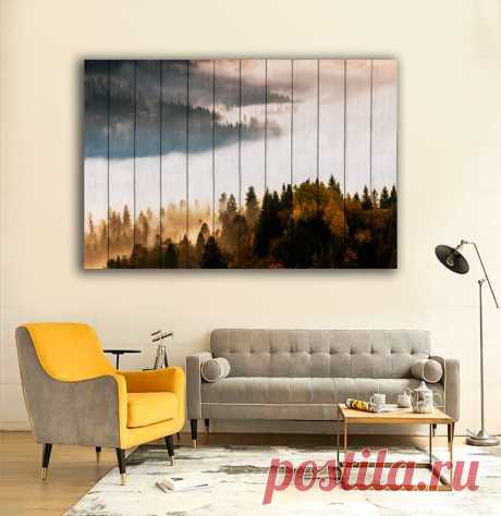 Картина &quot;Лесной пейзаж&quot; по цене от 5900 руб. Размеры: 60x90 см, 80x120 см, 100x150 см, 120x180 см. Срок изготовления: 2-3 дня.