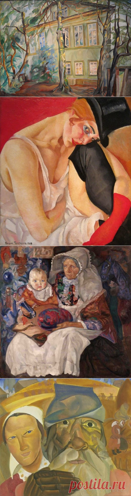 Художник Борис Дмитриевич Григорьев. Картины