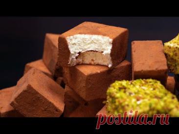 10 минут! ПТИЧЬЕ МОЛОКО 🥰 ТАЮЩЕЕ во РТУ! ПРОСТОЙ Рецепт Конфеты Десерт | Кулинарим с Таней