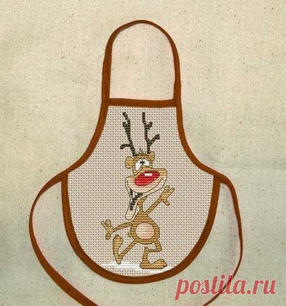 Фартук на бутылку шампанского