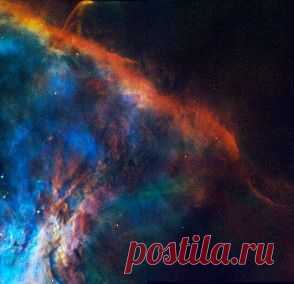 HubbleSite - Фотоальбом: Газ Plume близко к краю туманности Ориона