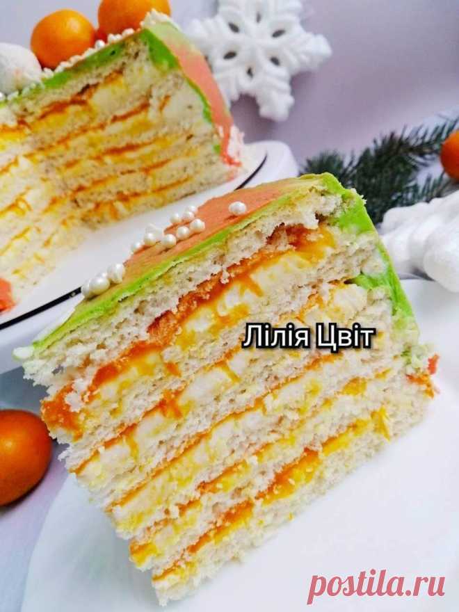 АПЕЛЬСИНОВЫЙ ТОРТ