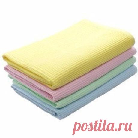 Как отстирать кухонные полотенца?