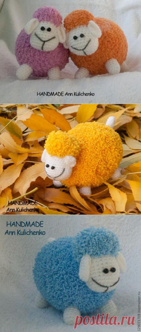 вязаная овечка