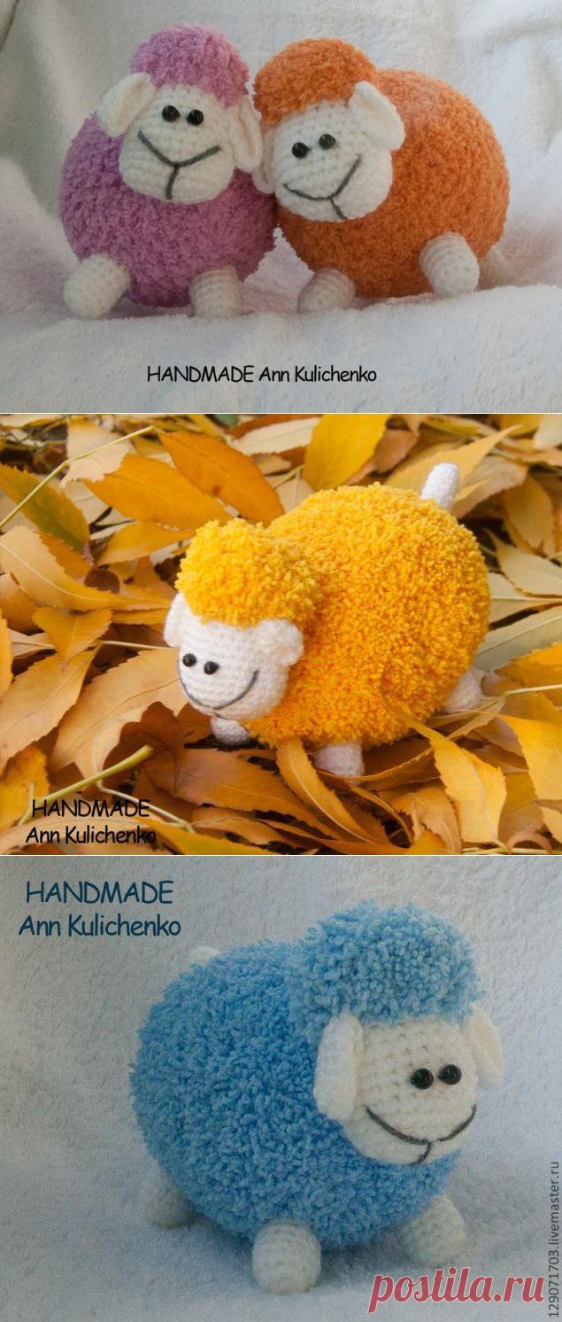 вязаная овечка