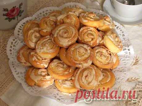 Творожное печенье «Розочки»