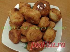Пончики из рыбного теста | Урожайная дача