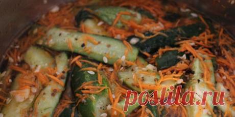 Огурцы по-корейски : Овощные блюда : Кулинария : Subscribe.Ru