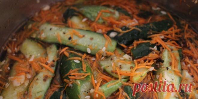 Огурцы по-корейски : Овощные блюда : Кулинария : Subscribe.Ru