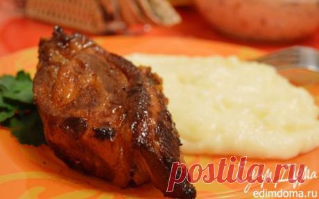 Свиные ребрышки в медово-апельсиновой корочке | Кулинарные рецепты от «Едим дома!»