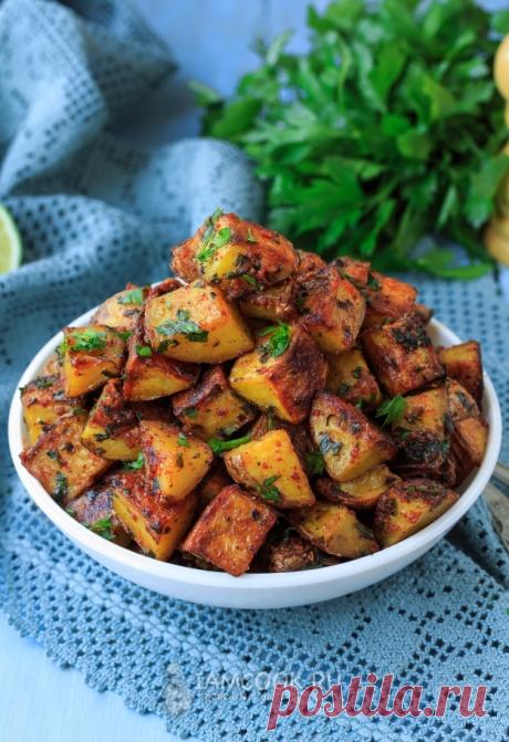 Батата харра (пряный жареный картофель) — рецепт с пошаговыми фото и видео