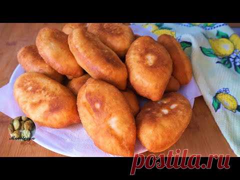 Пирожки с Картошкой жареные, не черствеют! Воздушное тесто на сметане!