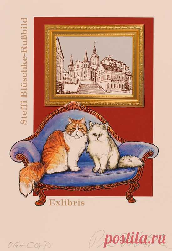Cats Ex Libris