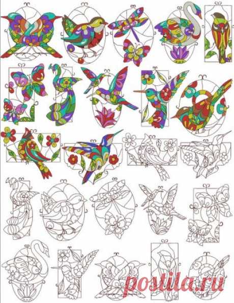 Stained Glass Windows | Machine Embroidery Designs By Sew Swell