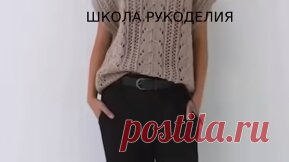 Подруги не поверили, что я сама сделала такой шикарный джемпер-жилет своими руками | ШКОЛА РУКОДЕЛИЯ | Дзен